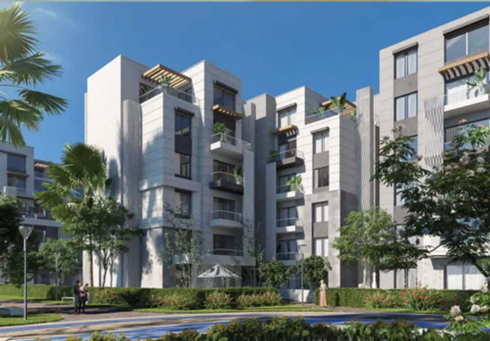 Apartment for sale in Sapphire Golf Residences with 1 bedroom in New Cairo