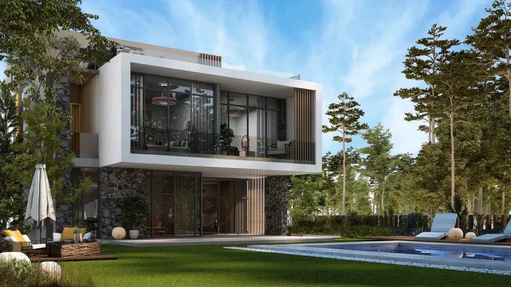 Villa for sale in Il Bosco New Capital The Park with 5 bedrooms in New Capital City